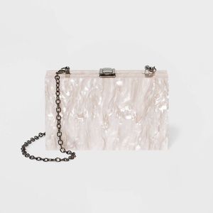 Target A New Day Pearl Rectangular Clutch